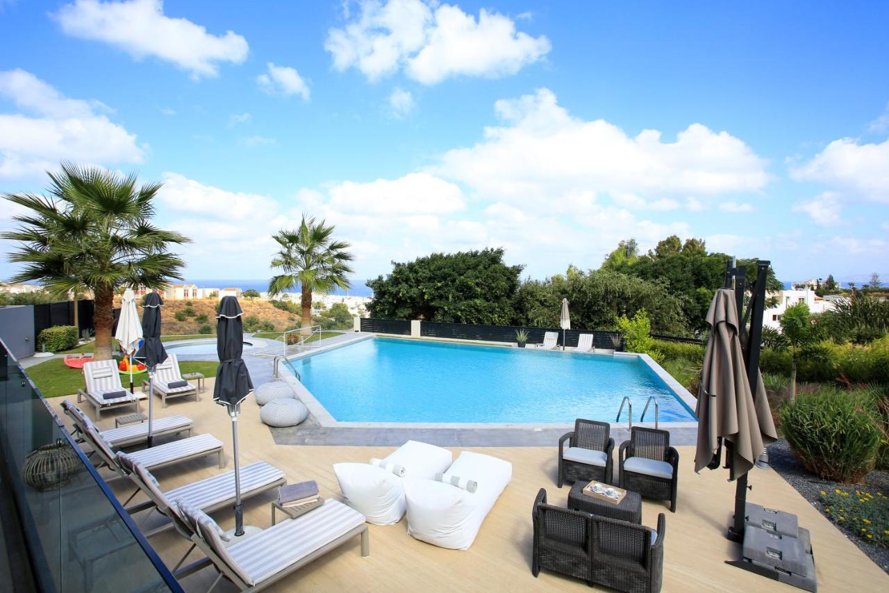 Orama Luxury Villa 4 Bedrooms With Private Pool Limenas Chersonisou Exterior foto
