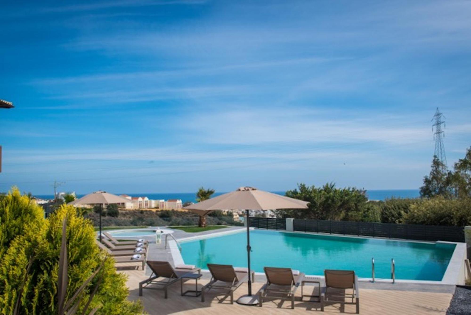 Orama Luxury Villa 4 Bedrooms With Private Pool Limenas Chersonisou Exterior foto